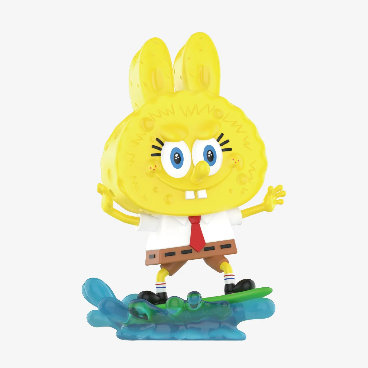 Labubu SpongeBob Surfing