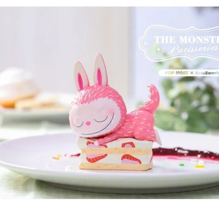 Labubu Strawberry Fraisier Cake